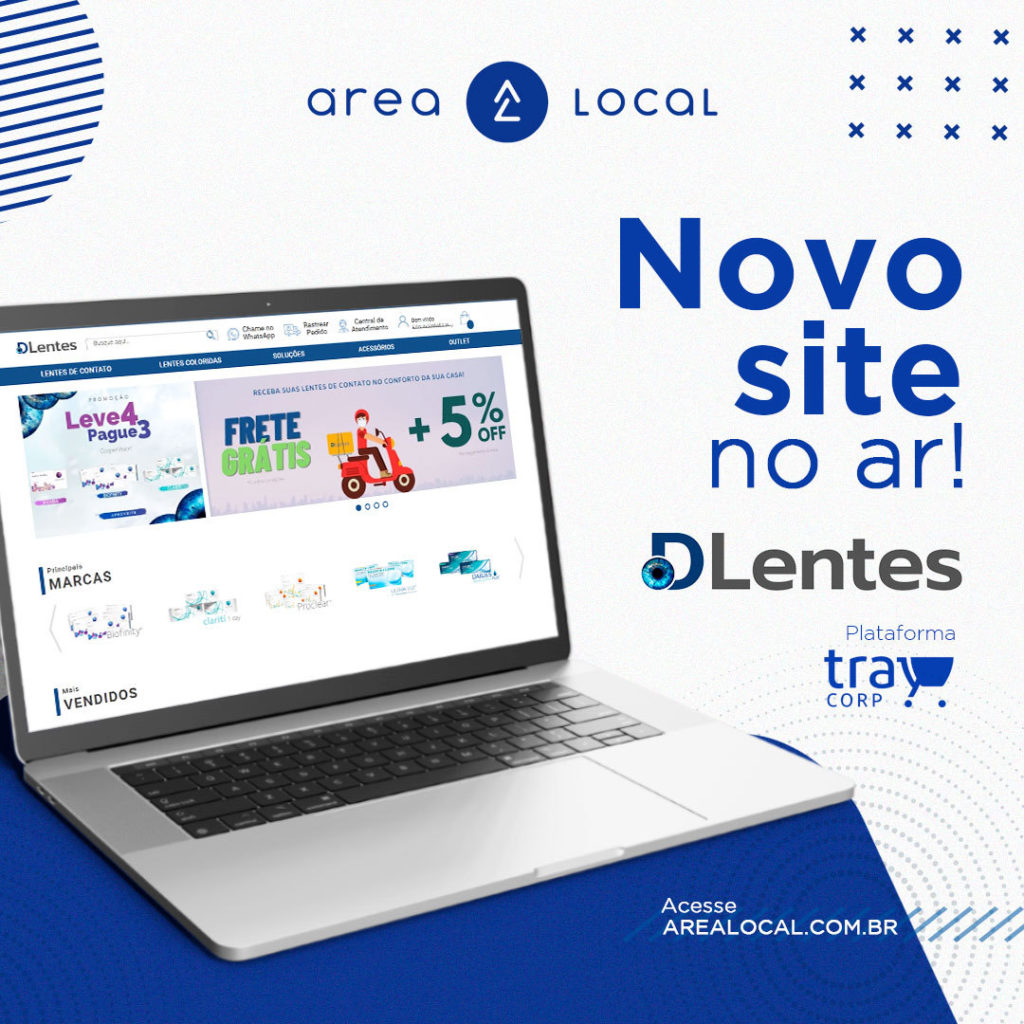 DLentes lança novo site
