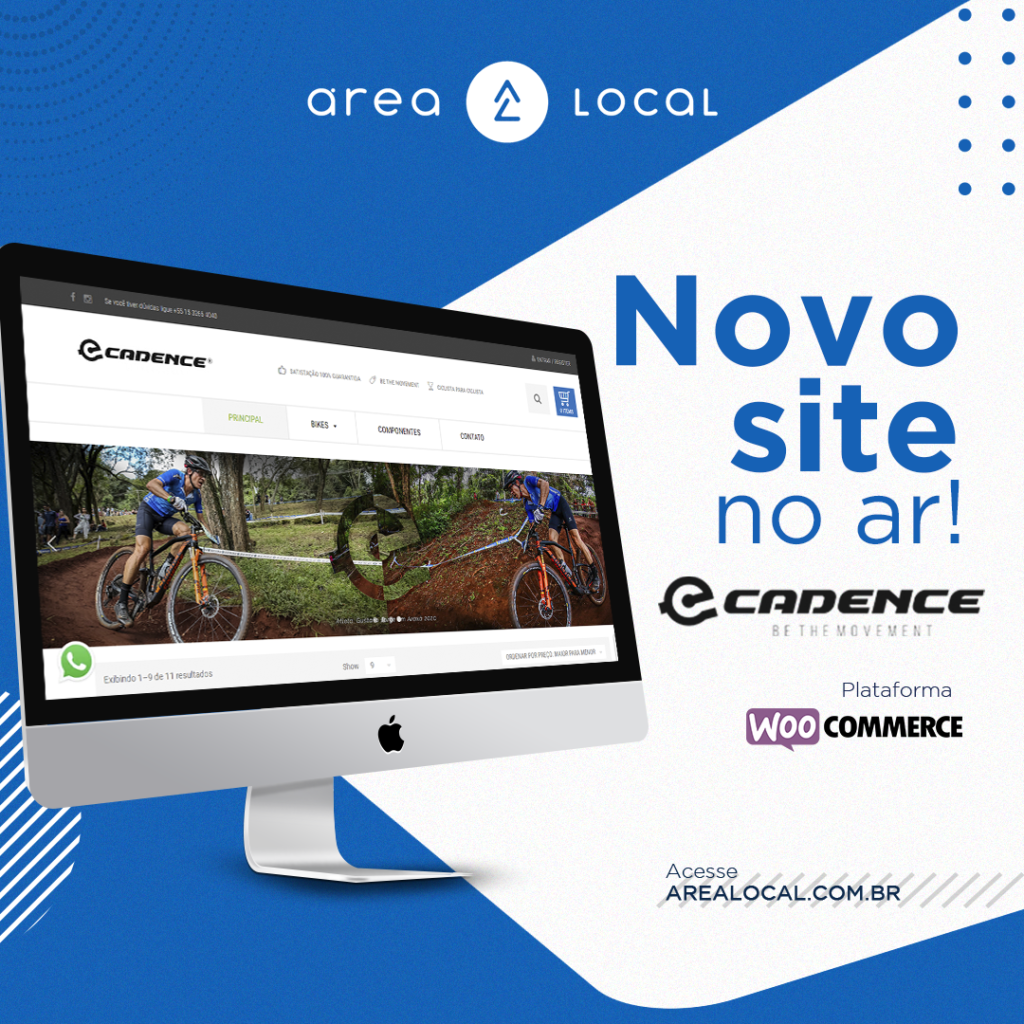 Cadence lança novo site