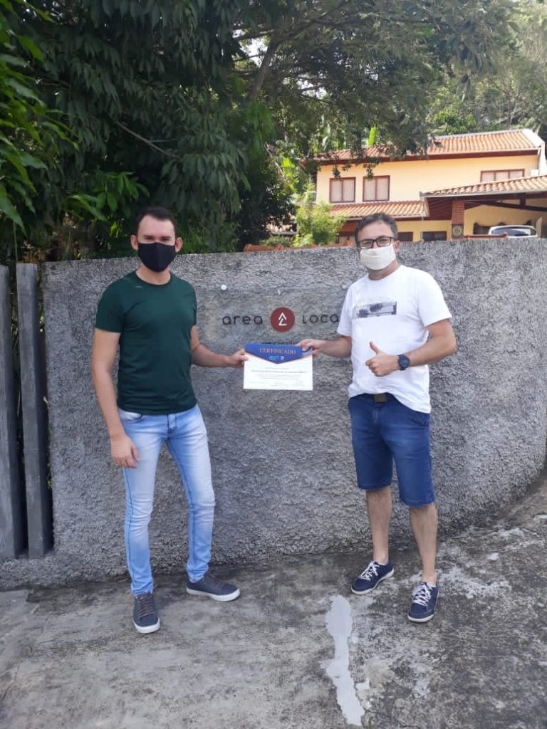 Área Local recebe certificado de participação do Projeto de Parcerias da JCI Rio do Sul