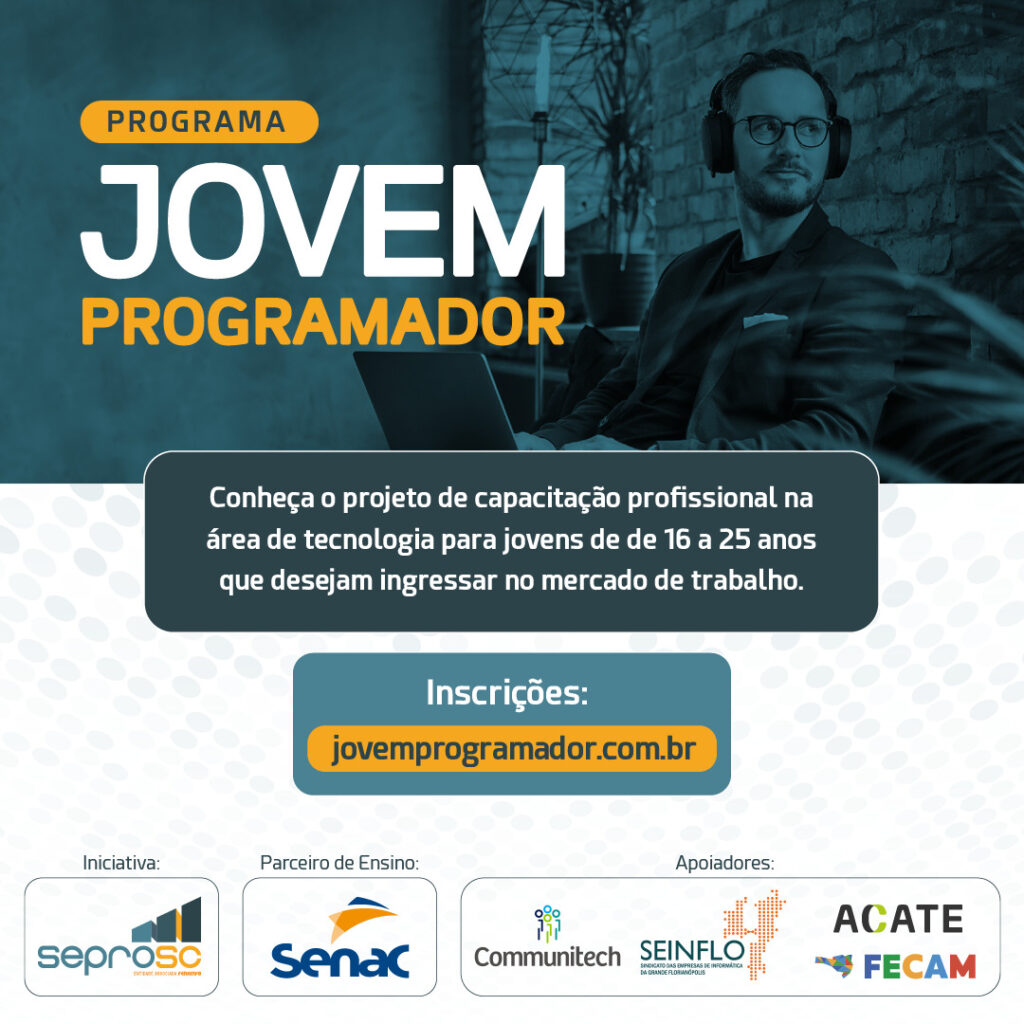 Área Local apoia: programa Jovem Programador