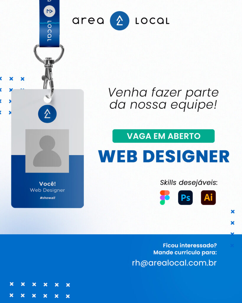 Vaga Web Designer