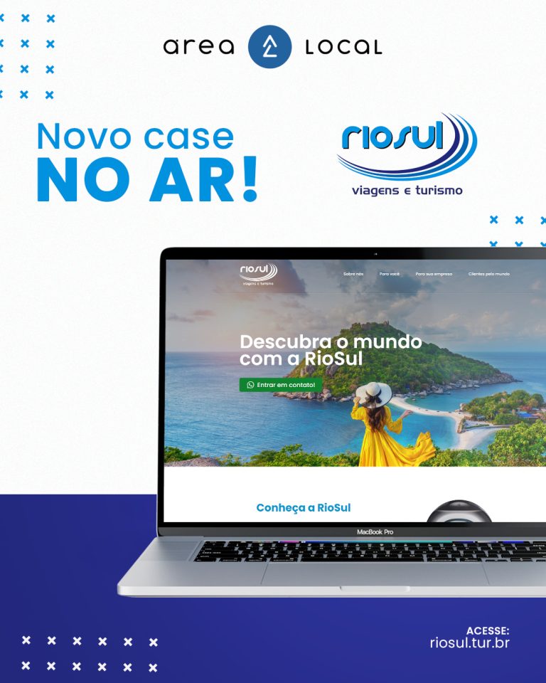 Novo site RioSul Viagens e Turismo