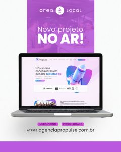 Publicado site da Agência Propulse