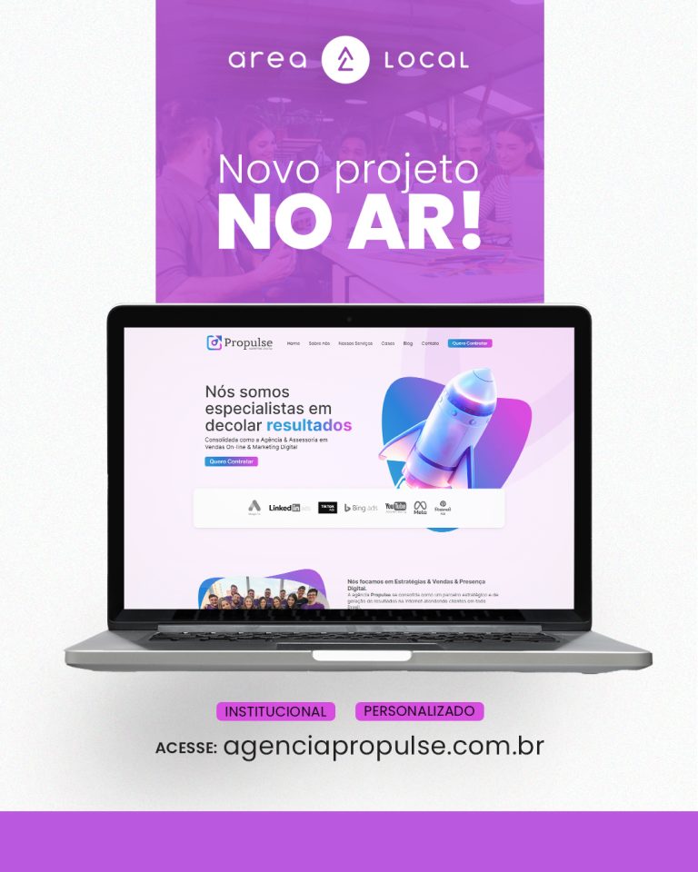 Publicado site da Agência Propulse