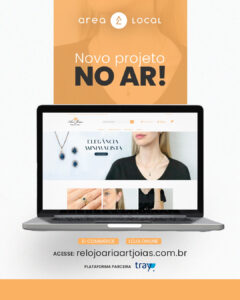 Lançamento e-commerce da Art Jóias!