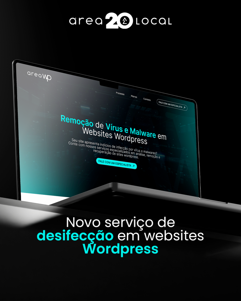 Lançamento do Área WP: Seu Novo Serviço de Desinfecção para Sites WordPress